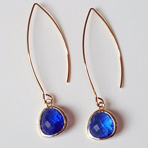 Gemstone Earrings (4 colors)