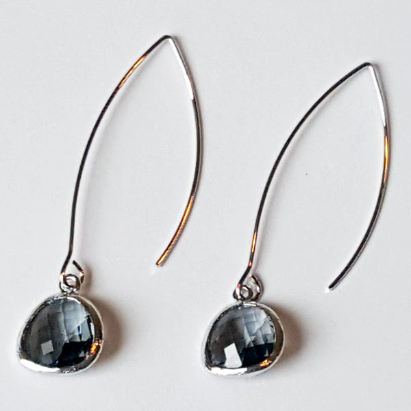 Gemstone Earrings (4 colors)