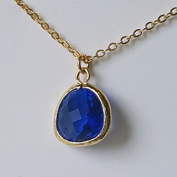 Gemstone Necklace (4 colors)