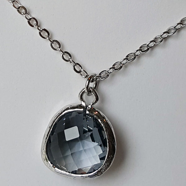 Gemstone Necklace (4 colors)