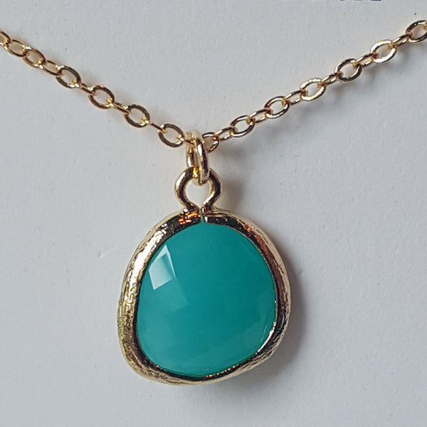 Gemstone Necklace (4 colors)
