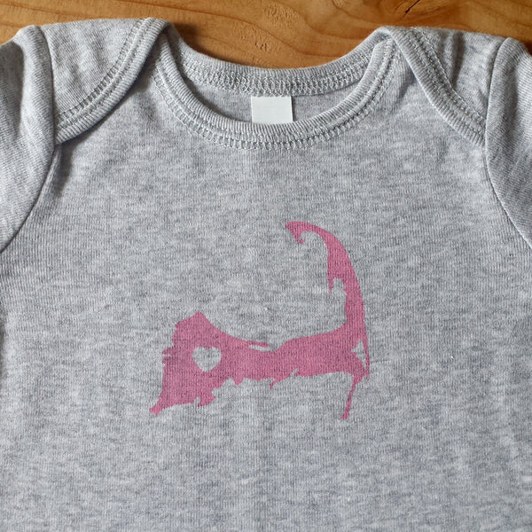 Cape Cod Love Onesie - Pink