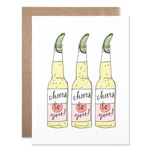 Cheers to You Greeting Card