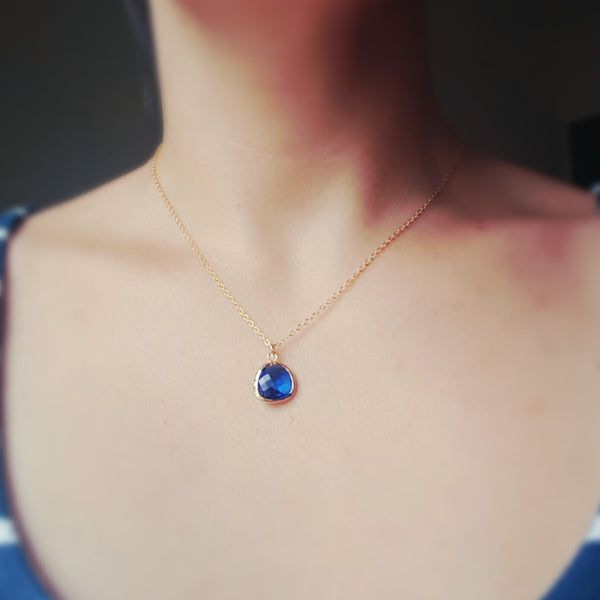 Gemstone Necklace (4 colors)