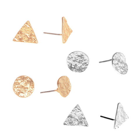Distressed Geometric Studs