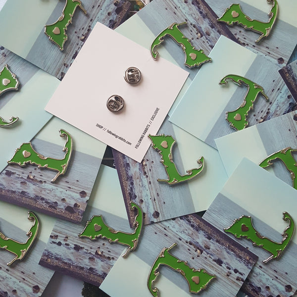 Cape Cod Love Enamel Pin