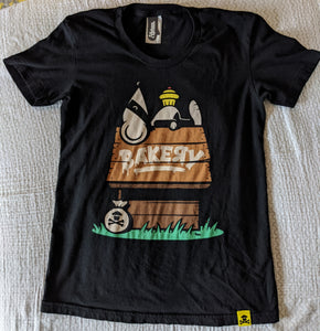 Women's XL - Peanuts x Johnny Cupcakes Crooky Snoopy