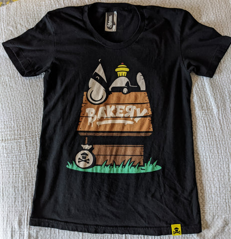 Women's XL - Peanuts x Johnny Cupcakes Crooky Snoopy
