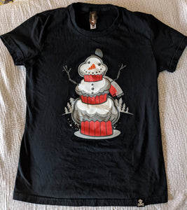 Women's XL - Snowman Johnny Cupcakes