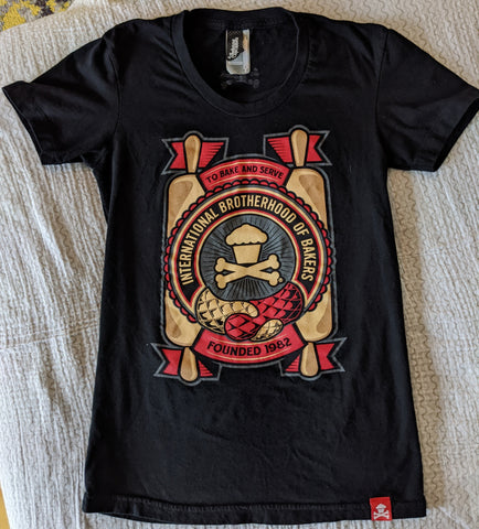 Women's Lg - International Brotherhood of Bakers Johnny Cupcakes