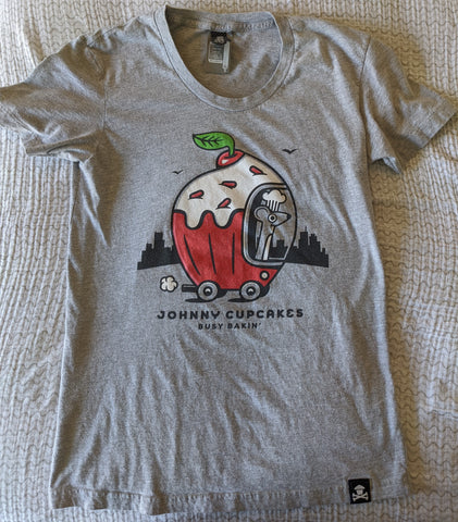 Women's XL - Busy World of Richard Scarry Johnny Cupcakes