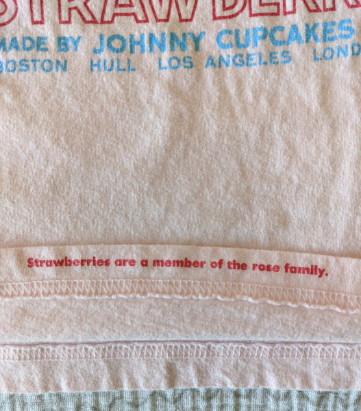 Women's XL - Strawberry Frosting Tee & Frosting Can Johnny Cupcakes