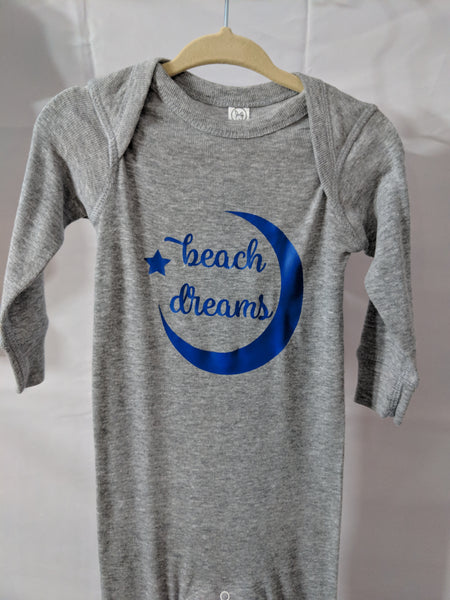 Beach Dreams Sleeper Romper