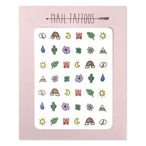 Great Outdoors Nail Tattoo Pack