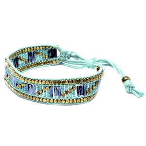 Adjustable Beaded Bracelet (2 colors)