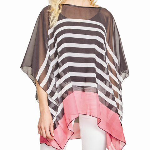 Striped Cover Up
