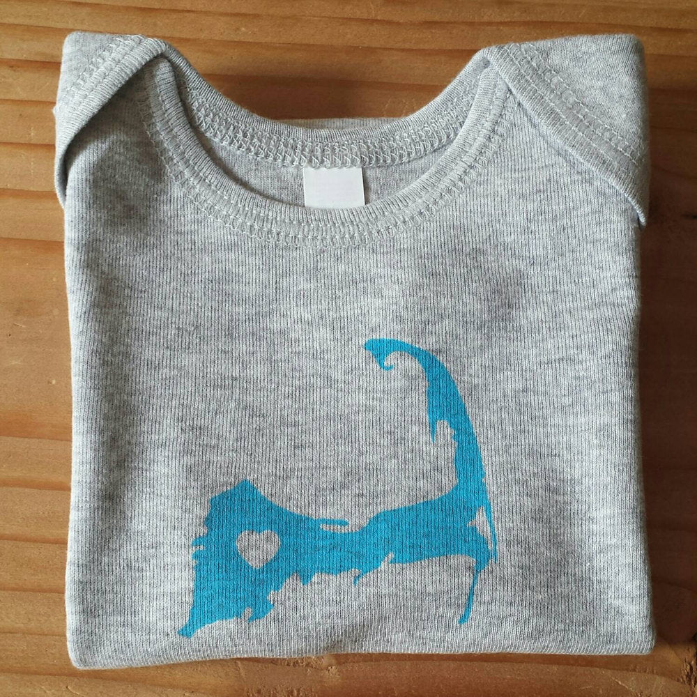 Cape Cod Love Onesie - Blue