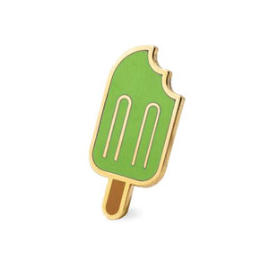 Lime Popsicle Enamel Pin
