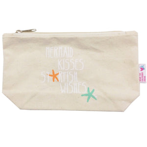 Mermaid Kisses Starfish Wishes Cosmetic Bag