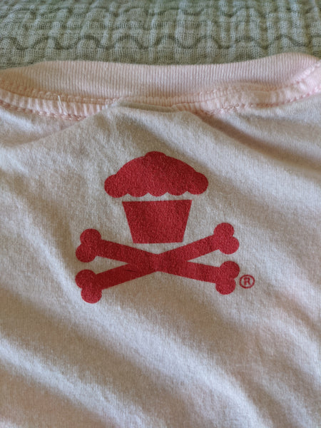 Women's XL - Strawberry Frosting Tee & Frosting Can Johnny Cupcakes