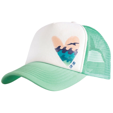 Sea Heart Trucker Hat